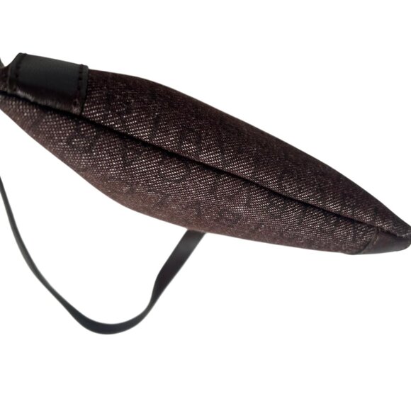 💎✨Beautiful✨💎Authentic BVLGARI Logo Mania Canvas Leather Crossbody Bag - Picture 6 of 16